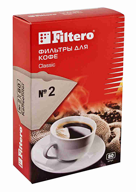Фильтр для кофе Filtero №2/80