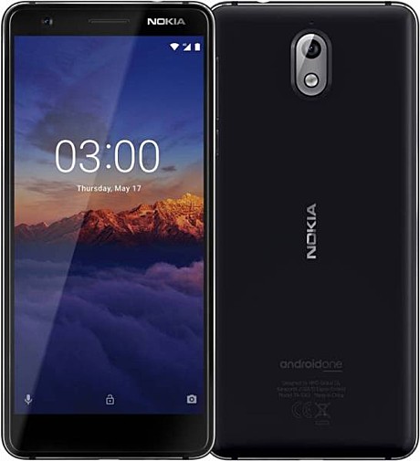 Телефон Nokia 3.1 чёрный