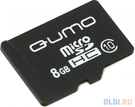 Карта памяти MicroSDHC 8Gb Qumo класс10