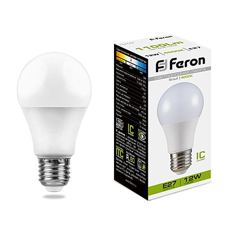 Лампа светодиодная Feron 25487 E27 12Вт 4000K
