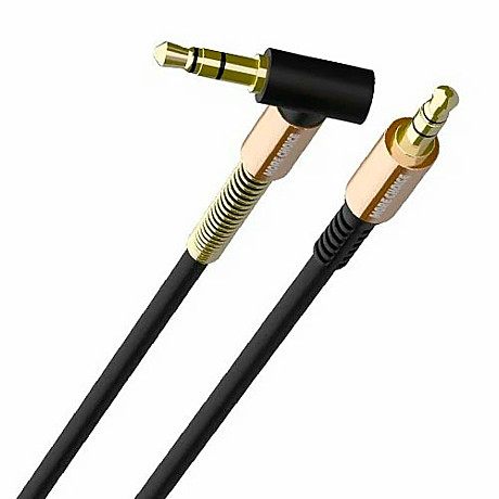 Кабель AUX More Choice UK11 1 м чёрный