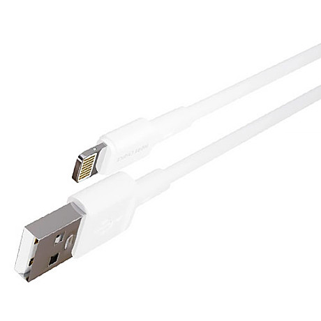 Кабель More choice Lightning 8 pin К14i 2А/0.25м белый