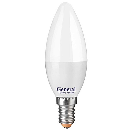 Лампа светодиодная General GLDЕN CF 15Вт E14 4500K