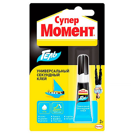 Клей Момент гель супер 3 г