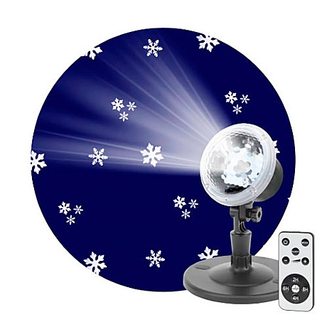 Проектор лазерный Эра ENIOP09 снежинки 