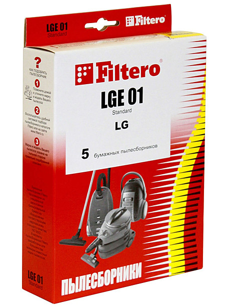 Фильтр для пылесоса Filtero LGE01 стандарт