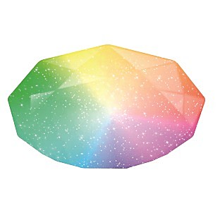 Светильник Leek Diamond 85Вт RGB